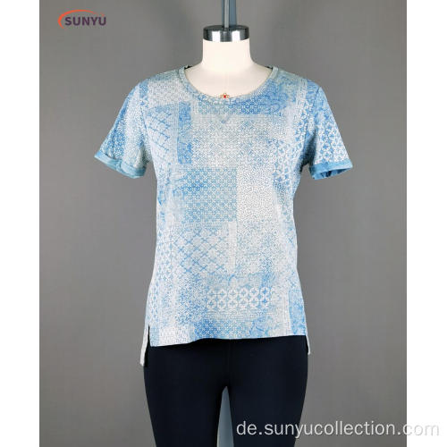 Ladies Printed Jersey T-Shirt